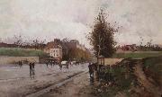 Eugene Galien-Laloue La Porte de Chatillon painting